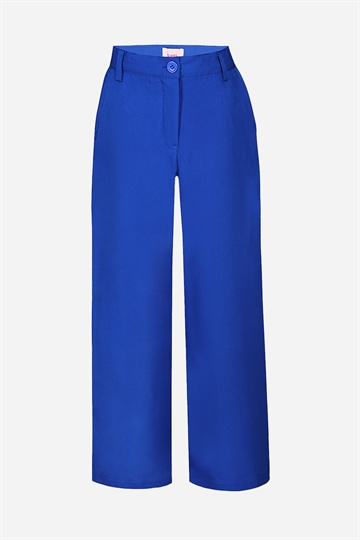 D-xel Byxor - Halina - Wide Leg - Blue Jewel